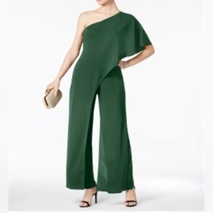 Flutter One Shoulder Jumpsuit